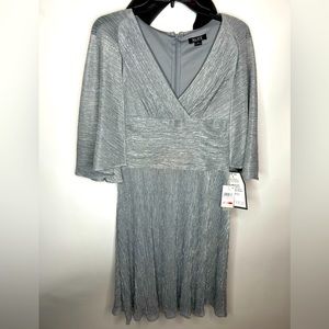 SLNY SILVER Dress NEW WITH TAGS SIZE 6